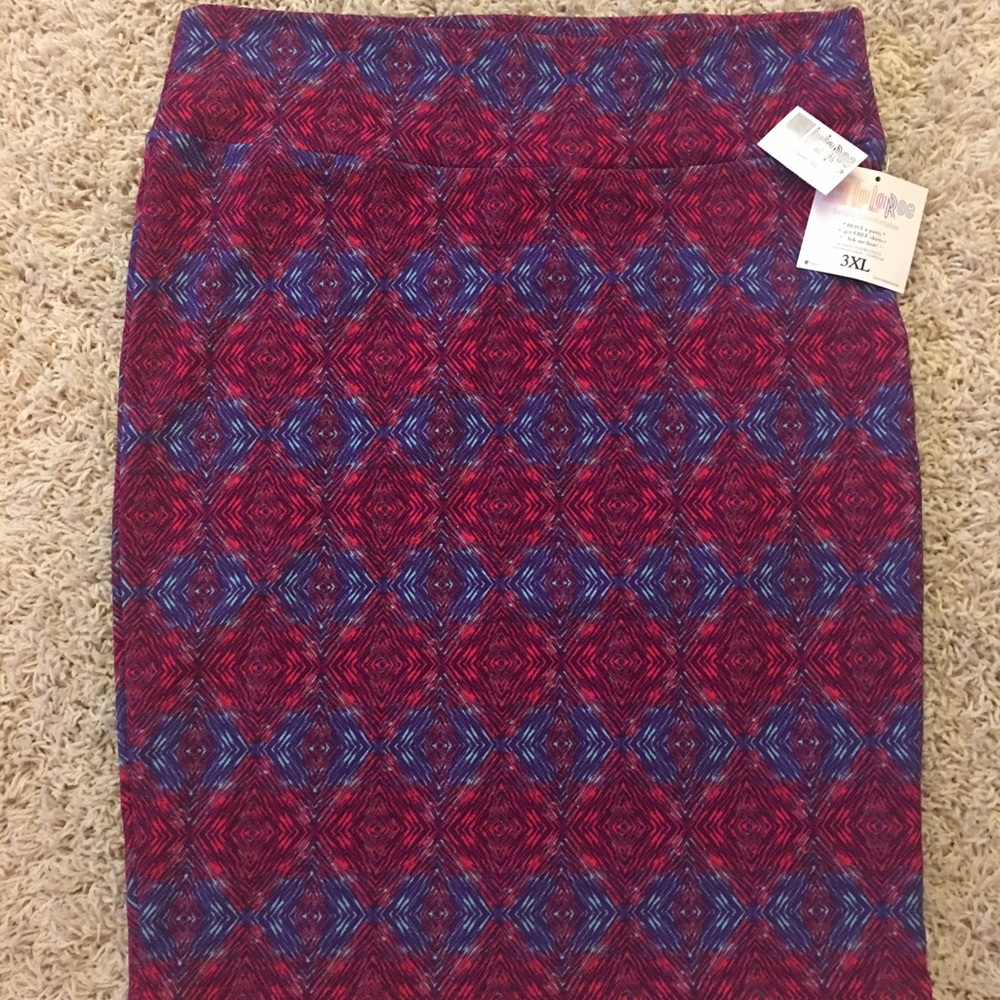LuLaRoe Cassie skirt 3X